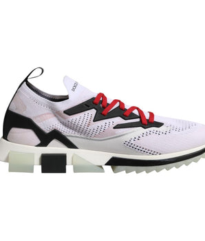 Dolce & Gabbana White Polyester Sneaker