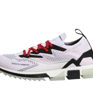 Dolce & Gabbana White Polyester Sneaker
