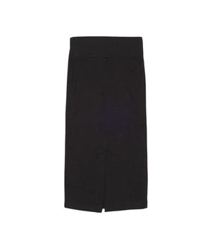 Puma Black Cotton Long Skirt