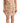 Vestido mini de corte acampanado con mangas cortas y cuello Ascot en beige de Red Valentino