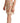 Vestido mini de corte acampanado con mangas cortas y cuello Ascot en beige de Red Valentino