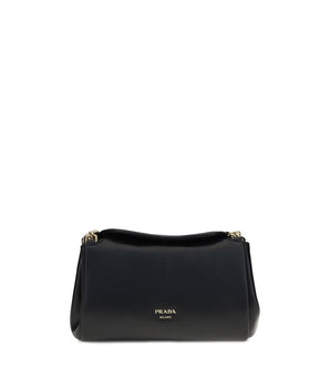 Prada Black Lamb Ovis Aries Aries Shoulder Bag