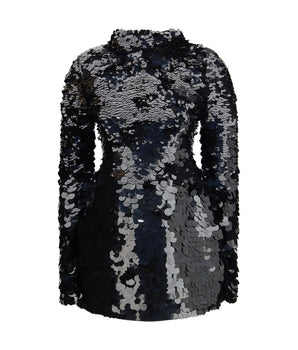 Max Mara Black Polyester Cocktail Dress