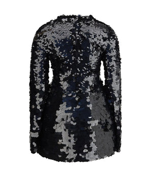 Max Mara Black Polyester Cocktail Dress