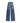 L'Agence Light Blue Cotton Relaxed Fit Jeans