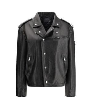 Prada Black Leather Jacket