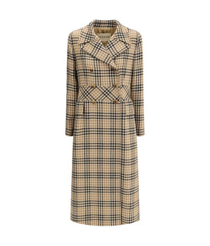 Valentino Beige Fleece Wool Coat