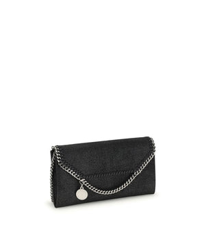 Stella McCartney Silver Polyester Clutch Bag