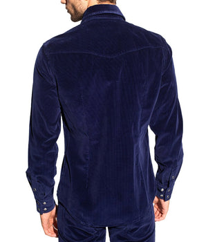 Dolce & Gabbana Blue Cotton Shirt