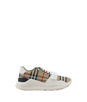 Burberry Beige Rubber Athletic Sneakers