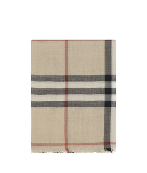 Burberry Brown Silk Scarf
