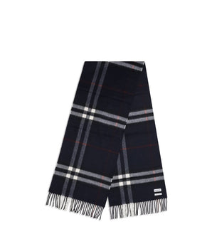 Burberry Blue Cashmere Scarf