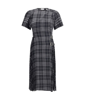 Burberry Gray Polyester Casual Dress