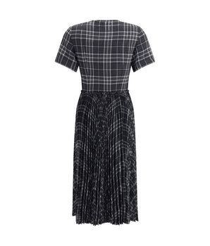 Burberry Gray Polyester Casual Dress
