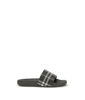 Burberry Green Polyurethane Slippers