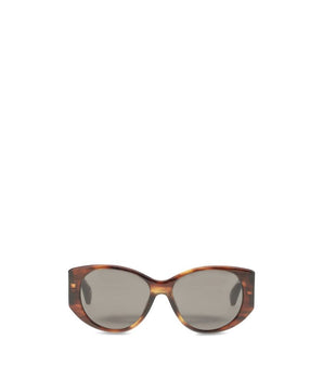 Balenciaga Brown Acetate Sunglasses