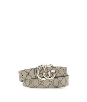 Gucci Beige Calf Leather Bos Taurus Regular Belt