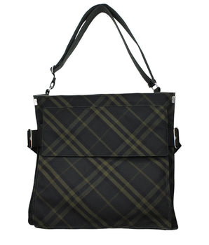 Burberry Green Fabric Crossbody Bag