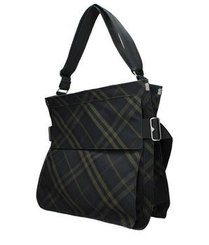 Burberry Green Fabric Crossbody Bag