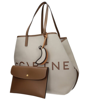 Stella McCartney Beige Fabric Shoulder Bag