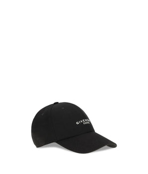 Givenchy Black Cotton Cap (Baseball Hat)