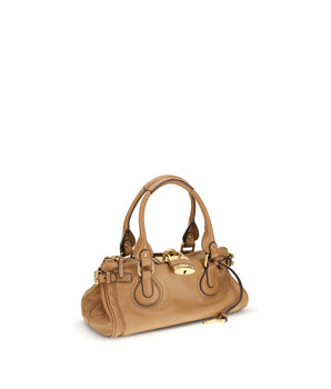 Chloé Brown Buffalo Leather Shoulder Bag