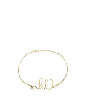 Chloé Gold Brass Thin Belt