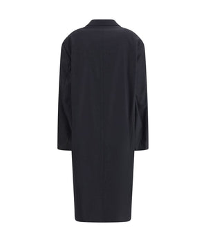 Lemaire Gray Wool Coat