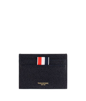Thom Browne Black Calf Leather Bos Taurus Wallet