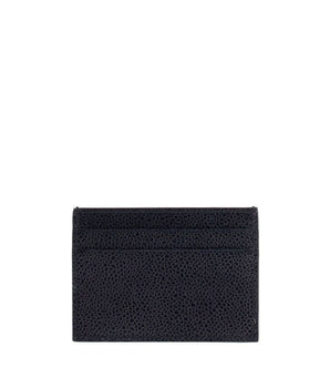 Thom Browne Black Calf Leather Bos Taurus Wallet