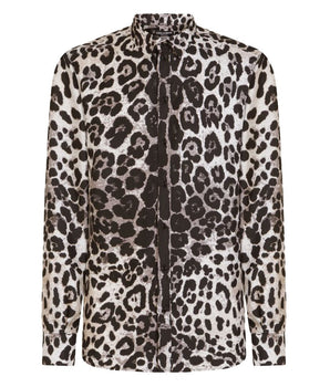 Dolce & Gabbana Black Silk Shirt