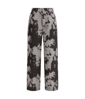 Fendi Black Cotton Straight-Leg Jeans