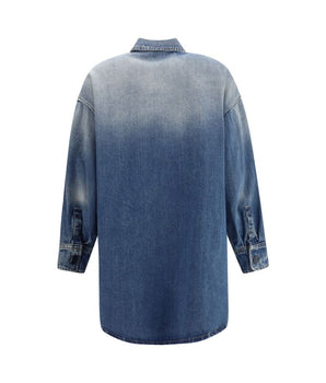 Prada Blue Cotton Denim Jacket