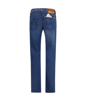 Jacob Cohen Blue Cotton Slim Fit Jeans