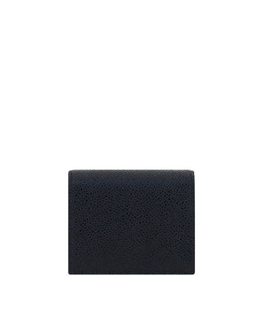 Thom Browne Black Calf Leather Bos Taurus Wallet