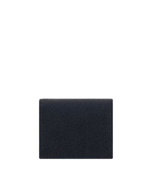 Thom Browne Black Calf Leather Bos Taurus Wallet