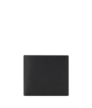 Thom Browne Black Calf Leather Bos Taurus Wallet