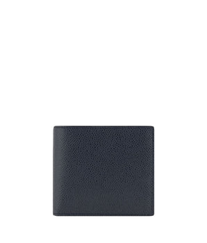 Thom Browne Blue Calf Leather Bos Taurus Wallet