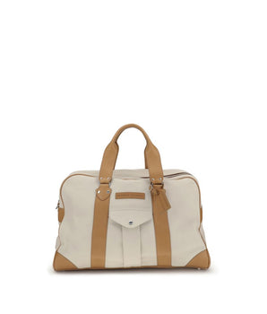 Brunello Cucinelli Beige Calf Leather Bos Taurus Luggage And Travel