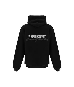 Represent Black Cotton Sweatshirt