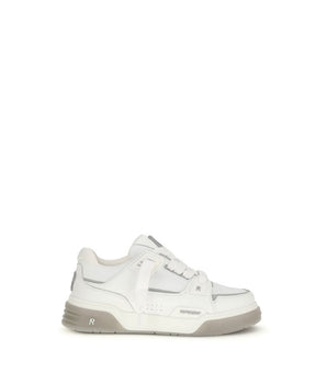 Represent White Calf Leather Bos Taurus Sneakers