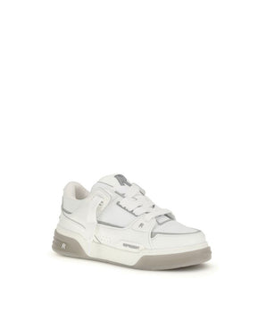 Represent White Calf Leather Bos Taurus Sneakers
