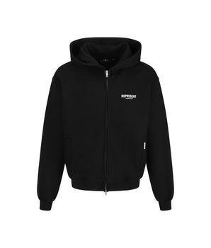 Represent Black Cotton Sweatshirt