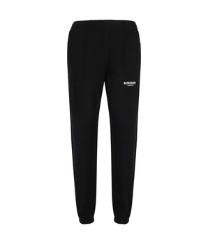 Represent Black Cotton Joggers (Workout Pants)