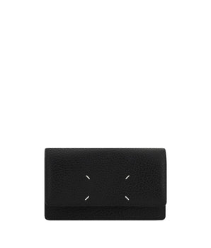 Margiela Black Calf Leather Bos Taurus Wallet