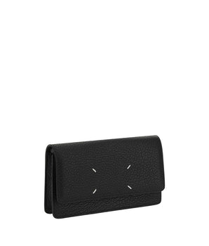 Margiela Black Calf Leather Bos Taurus Wallet