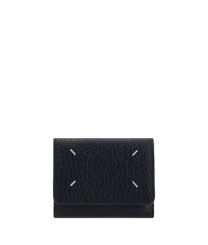 Margiela Black Calf Leather Bos Taurus Wallet