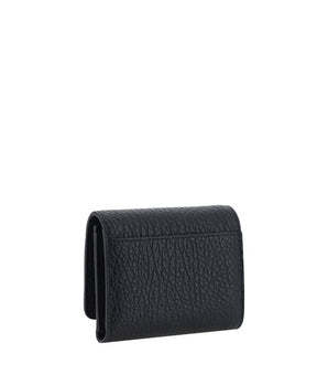 Margiela Black Calf Leather Bos Taurus Wallet