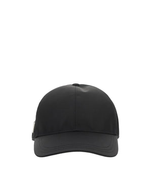 Prada Black Polyamide Cap (Baseball Hat)
