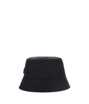 Prada Black Polyamide Bucket Hat